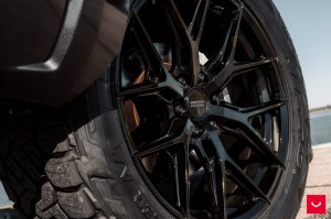 Lexus GX 550 Custom Wheels - HF6-4 by Vossen - Gloss Black